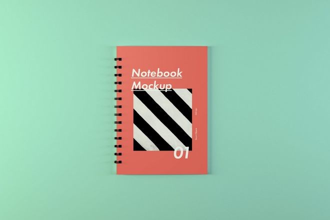 notebook-mockups 25+ Notebook Mockup Templates (Spiral Notebooks + More) design tips 