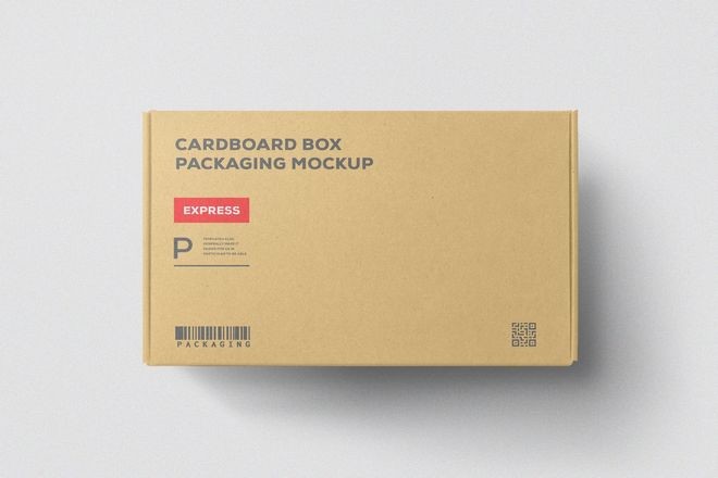 carboard-box-mockup 25+ Best Cardboard Box Mockups (Free & Pro) design tips 