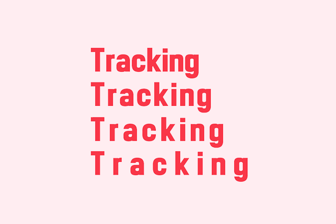 tracking-1 What Is Tracking in Typography? + Tips & Examples design tips 