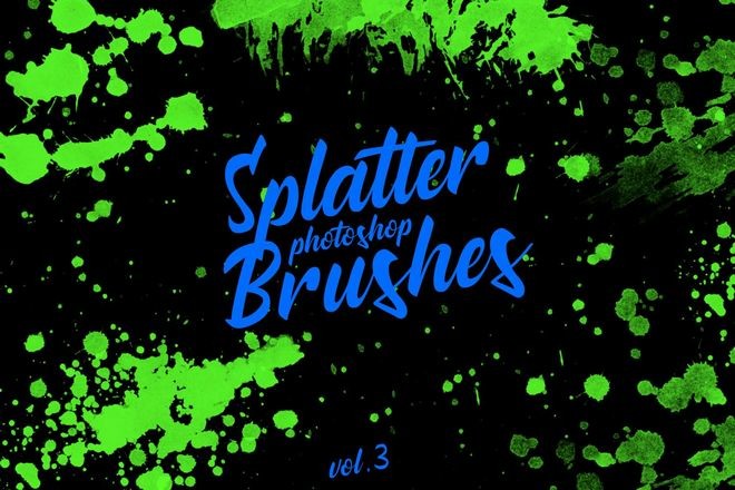 splatter-brushes 20+ Best Splat & Splatter Photoshop Brushes for Paint Splats design tips 