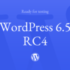 6.5-RC4-140x140 WordPress 6.5 Release Candidate 4 WPDev News 