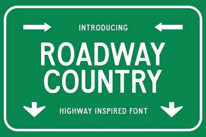 Street-Sign-Fonts 20+ Best Street & Street Sign Fonts design tips 