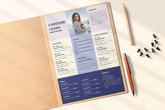 one-page-resumes 25+ Best One-Page Resume Templates That Get Noticed design tips 