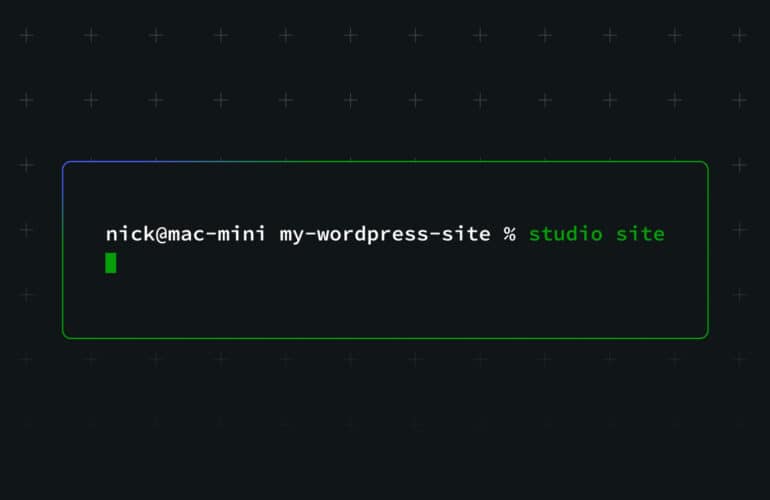 studio-cli-i2-announcement-770x500 WordPress Studio 1.7.0: Meet the New Studio CLI WordPress 