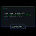 wordpress-studio-cli-phpmyadmin-140x140 Studio CLI on npm & phpMyAdmin Access: New in WordPress Studio WordPress 