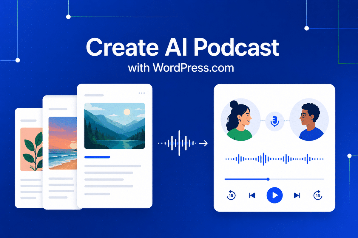 create-ai-podcast-hero Turn Your Blog Posts Into Podcast Episodes WordPress 