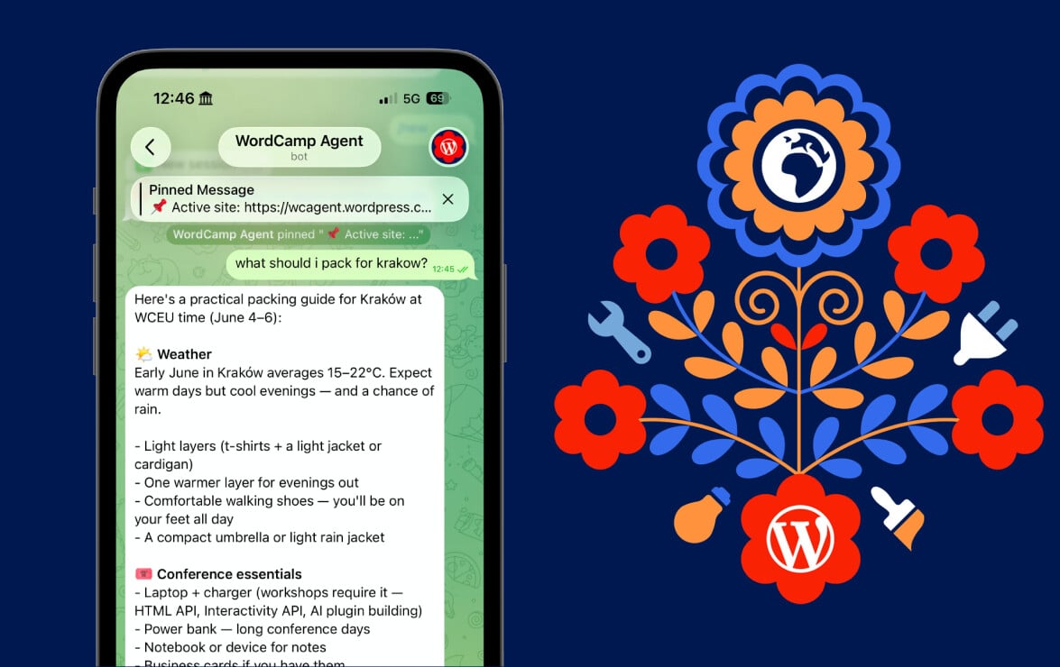 IRC WEB Services wceu Meet WordCamp Agent: A Preview of the WordPress Memory Layer wceu Meet WordCamp Agent: A Preview of the WordPress Memory Layer WordPress