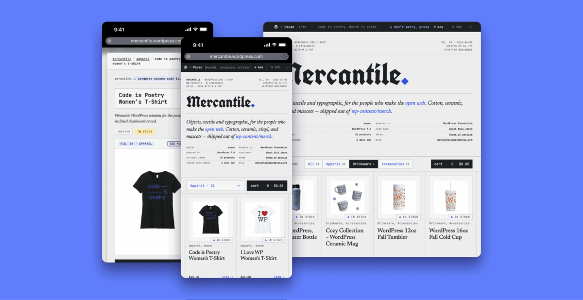 image-1 Browse the New Mercantile Swag Store – WordPress News WPDev News 