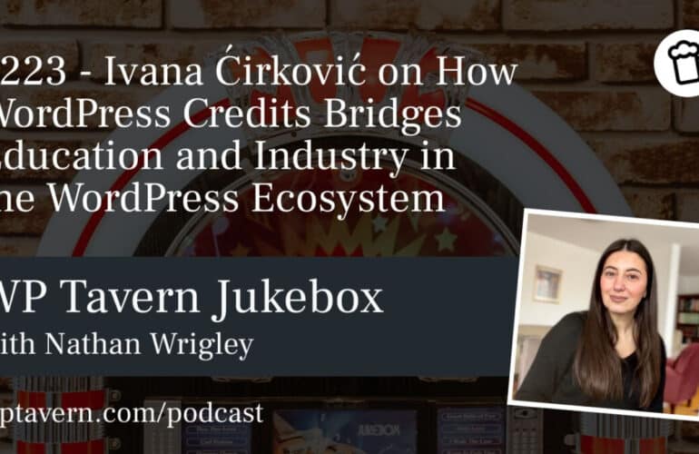 IRC WEB Services 223-Ivana-Cirkovic-on-How-WordPress-Credits-Bridges-Education-and-Industry-in-the-WordPress-Ecosystem-770x500 #223 – Ivana Ćirković on How WordPress Credits Bridges Education and Industry in the WordPress Ecosystem 223-Ivana-Cirkovic-on-How-WordPress-Credits-Bridges-Education-and-Industry-in-the-WordPress-Ecosystem-770x500 #223 – Ivana Ćirković on How WordPress Credits Bridges Education and Industry in the WordPress Ecosystem design tips