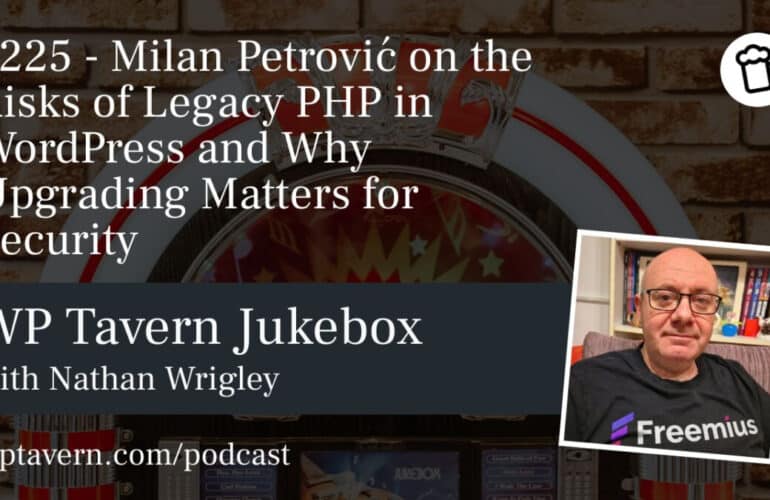 IRC WEB Services 225-Milan-Petrovic-on-the-Risks-of-Legacy-PHP-in-WordPress-and-Why-Upgrading-Matters-for-Security-770x500 #225 – Milan Petrović on the Risks of Legacy PHP in WordPress and Why Upgrading Matters for Security 225-Milan-Petrovic-on-the-Risks-of-Legacy-PHP-in-WordPress-and-Why-Upgrading-Matters-for-Security-770x500 #225 – Milan Petrović on the Risks of Legacy PHP in WordPress and Why Upgrading Matters for Security design tips