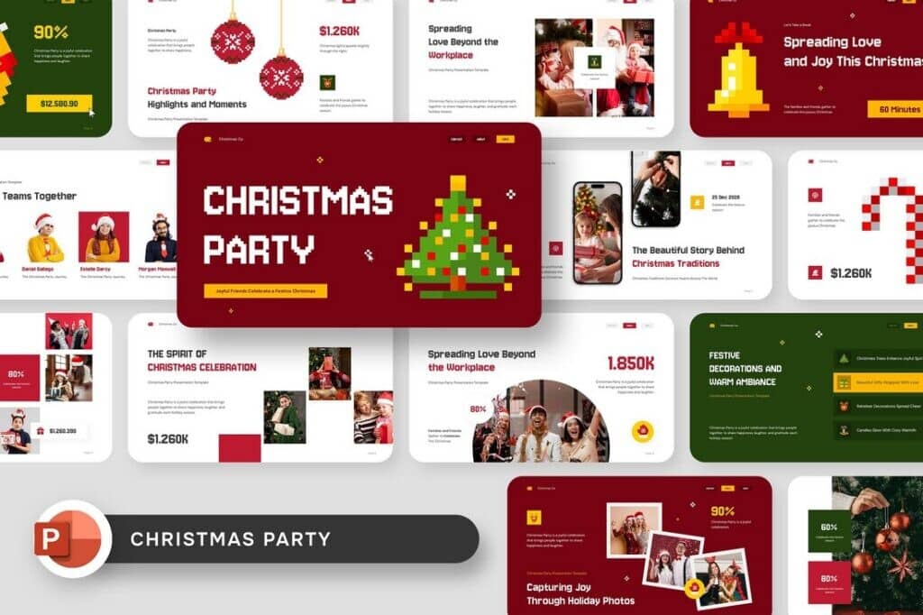 christmas-powerpoint-templates-1024x682-1 20+ Festive Christmas-Themed PowerPoint Presentation Templates design tips 